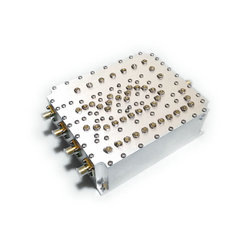 840-930MHz 1170-1270MHz 1430-1444MHz 1550-1620MHz_Cavity Quadriplexer